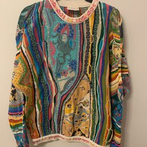 Vintage Coogi Australia Sweater Multicolored Size Large